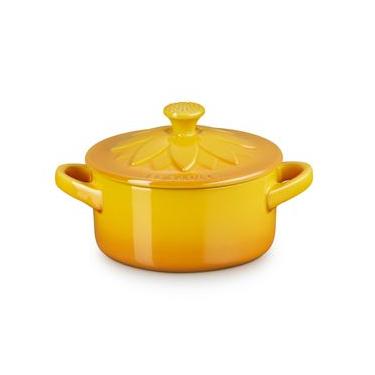 Imagem de Mini Cocotte Sunflower Cerâmica Amarelo Nectar Le Creuset