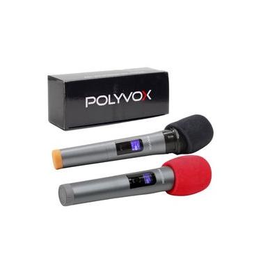 Imagem de Par de Microfones Sem Fio Polyvox Xm-123