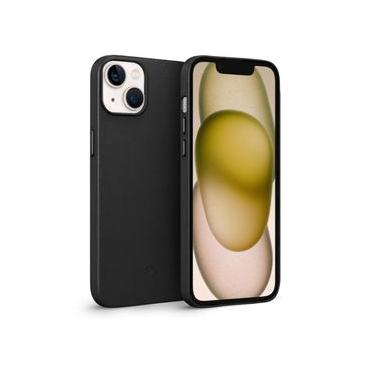 Imagem de Capa para iPhone 15 Plus - Couro Dual Preta - Gshield