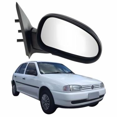 Imagem de Retrovisor Vw Gol 1995 1996 1997 1998 1999 4 Portas Sem Controle Lado Direito Passageiro