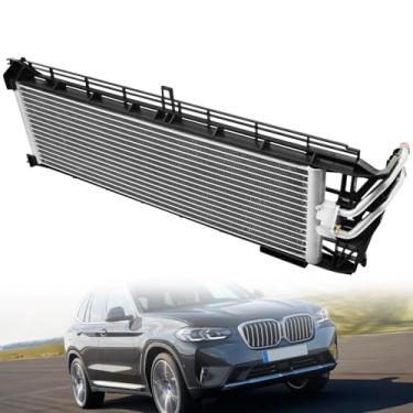 Imagem de Raodelupe 17219487254 Radiador de óleo de transmissão compatível com BMW X3 X4 G01 G02 M40i xDrive 30i M 2020-2024 9487254 radiador de caixa de ondas