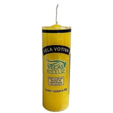 Imagem de Vela 7 Dias Amarela Nova Luz - Estrela Magia