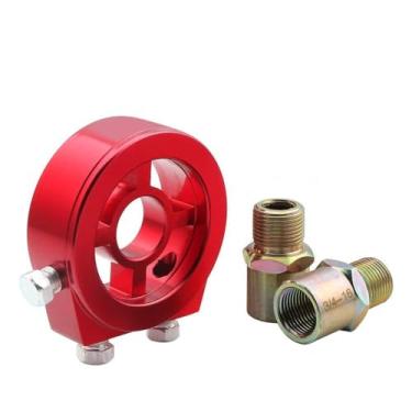 Imagem de Placa Adaptadora de Sanduíche Universal para Radiador Óleo Carro Temperatura e Pressão Premium Instalação Direta Proteção Resfriamento do Melhoria na Dissipação Calor Fornecimento Ótimo Consistente