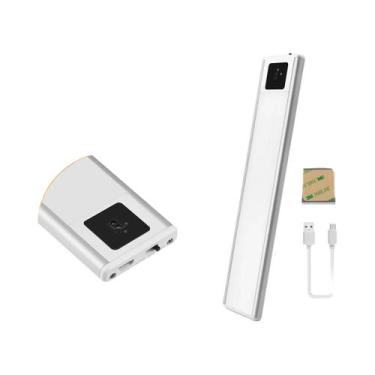 Imagem de Luz LED Ultra Fina Para Armário Com Sensor De Movimento PIR, Lâmpada D