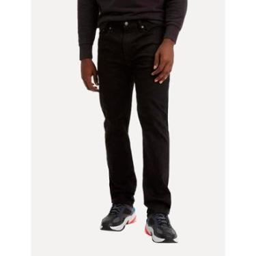 Imagem de Calça Jeans Levis Masculina 502 Taper Preta-Masculino