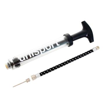 Imagem de Bomba De Ar Manual Uhlsport Dupla Ação Para Bola E Bicicleta Com 2 Agulhas