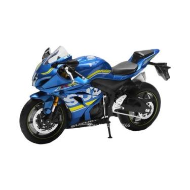Imagem de Modelo Em Miniatura De Motocicletas SUZUKI GSX-R1000 E BMW R1250 GS Em