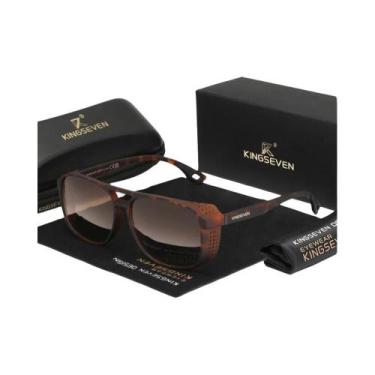 Imagem de Óculos De Sol Polarizados Unissex Com Armação Grande, Proteção UVA B P