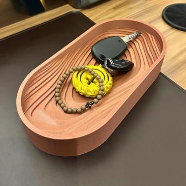 Imagem de Porta Chaves Objetos Decorativo Bandeja Organizadora Mesa - Next 3D, M