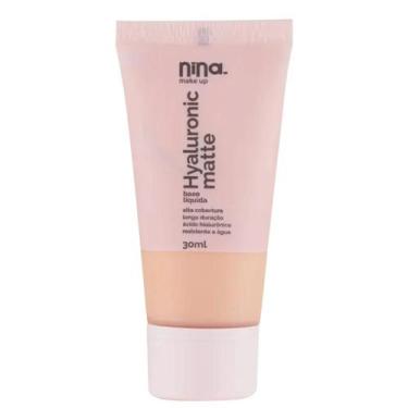 Imagem de Nina Make Up Hyaluronic Matte Base 04 - Nina Makeup