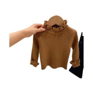 Imagem de Suéter De Algodão De Manga Longa Para Bebês Meninos E Meninas 0-7 Anos