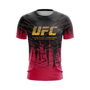 Imagem de Camisetas UFC De Secagem Rápida Para Homens, Tops De Manga Curta Para 