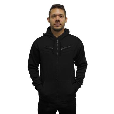 Imagem de Jaqueta Hyve Moletom Bolso Canguru Blusa De Frio Masculina-Masculino