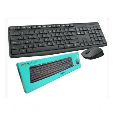 Imagem de Teclado E Mouse Logitech Mk235 Sem Fio