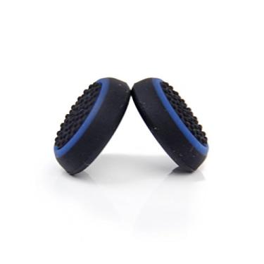 Imagem de Capa de silicone para polegar com 2 lotes para controle de Xbox One, Xbox 360, PS4, PS3, PS2 - Azul