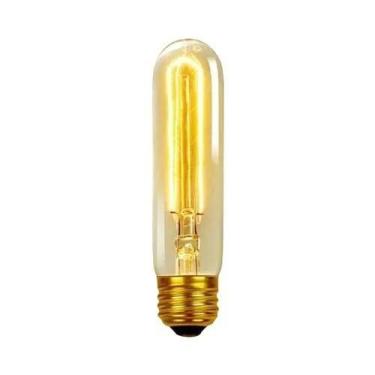 Imagem de Lâmpada Incandescente Vintage Edison ST64 G80 G95 T10 T45 E27 40W Dime
