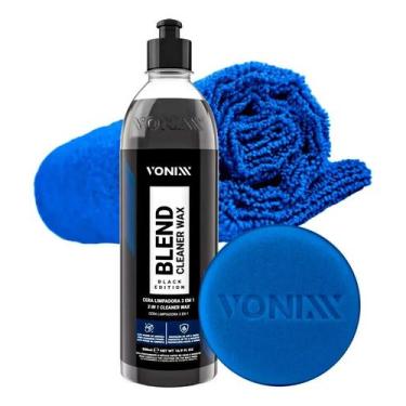 Imagem de Cera Líquida Carnaúba Blend Cleaner Black Vonixx 500ml para - Congratu