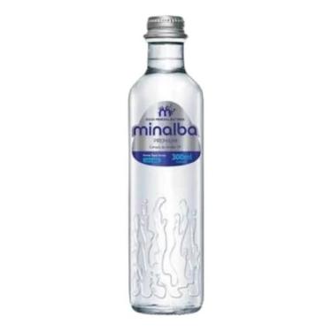 Imagem de Água Mineral Premium Minalba Sem Gás Vidro 300ml 12 Unidades