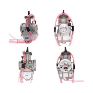 Imagem de Carburador De Cortina Plana Para Motocicletas Keihin PWK 36 38 33 34 3