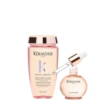 Imagem de Kit Kérastase Gloss Absolu Rotina Essencial Shampoo e Oleo - KERASTASE