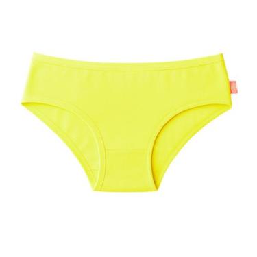 Imagem de Calcinha Infantil Básica Sanny Cintura Média Conforto, Amarelo sun kis