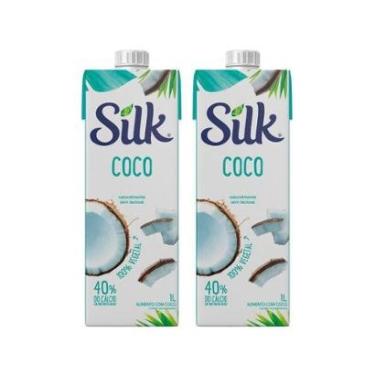 Imagem de Bebida Vegetal de Coco Silk 1L 2 Unidades-Unissex