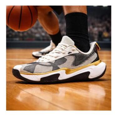 Imagem de Tenis Masculino Under Armour Layup Basquete Esportivo, 42, Branco, Pre