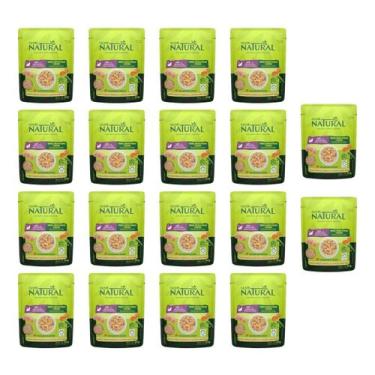 Imagem de Kit 18 Sachês Guabi Natural Frango/Cereais/Vegetais Gato 85G