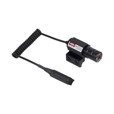 Imagem de Ponteiro Laser Mini Ajustável Com Ponto Vermelho Para Arma De Brinqued