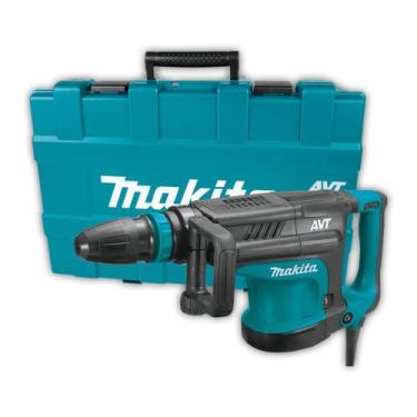 Imagem de Martelo Rompedor Makita HM1203C SDS Max 1510W 25,5J Antivibração AVT, 