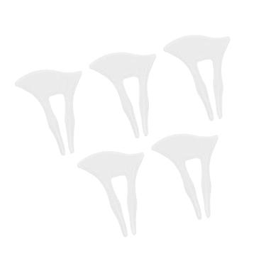 Imagem de Moldes de grampo de cabelo de silicone, elástico reutilizável fácil de usar molde de bastão de resina de cabelo fácil desmoldagem para artesanato faça você mesmo para casa