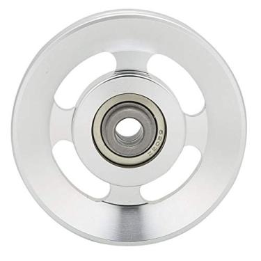 Imagem de polia de fitness de liga de alum¨ªnio,Polia de gin¨¢stica de fitness, acess¨®rios de treinamento de for?a para exerc¨ªcios de gin¨¢stica em casa, equipamentos de gin¨¢stica de gin¨¢stica(90mm), polia d