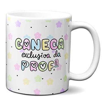 Imagem de Caneca Exclusiva Da Professora Feliz Dia Professores (Branca)