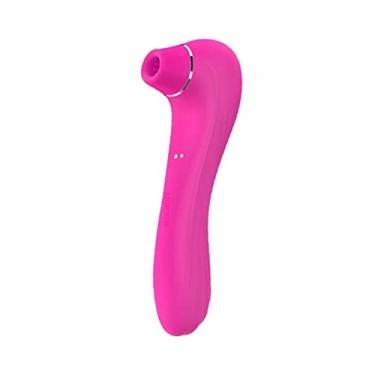 Imagem de Vibrador Estimulador Clitóris Sucção & Ponto G 2 em 1 vibrador 20 Frequências Sexuais Erótico Zatla (Rosa)