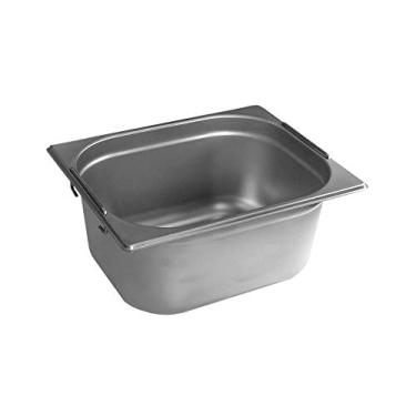 Imagem de Cuba Gastronômica Inox GN 1/2x150 mm 9,5 L com alça