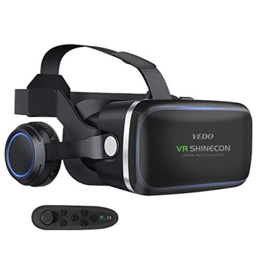 Imagem de Headset de Realidade Virtual Tecnet, compatível com iPhone e Android