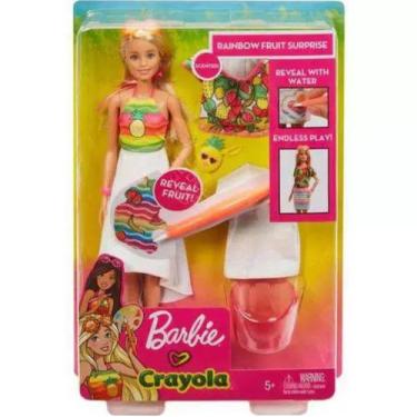 Imagem de Boneca Barbie Super Frutas Crayola - Mattel Gbk18