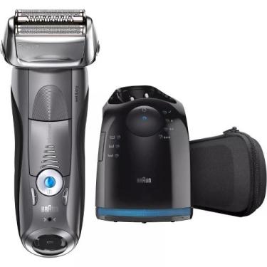 Barbeador Eletrico Braun Series 3 (310s) Shaver Preto/Azul