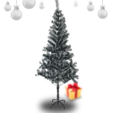 Imagem de Ferramenta Certta - Árvore de Natal Grande Pinheiro Tradicional 320 Galhos Nevada 1.8m