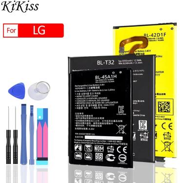 Imagem de BL-49SF BL-42D1F BL-T32 BL-51YF BL-53YH Bateria Para LG G2 G3 G4 G5 G6 G7 G8 ThinQ G3S G3c mini