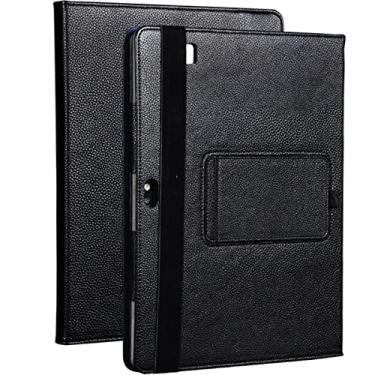 Imagem de INSOLKIDON Compatível com capa para tablet HP Elite x2 1012 G1/G2/G3 de 12 polegadas, capa magnética ultrafina e leve de couro TPU com suporte para tablet, capa blindada resistente à prova de choque