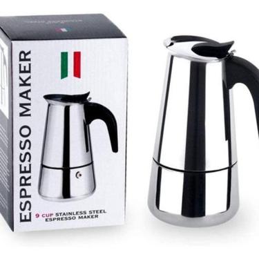Imagem de Cafeteira Italiana Espesso Maker De Aço Inox 9 Xicaras 01