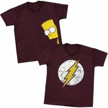 Imagem de Camisa Personagens Masculinas Divertidas Desenhos Personagens Super Herói - Justiceiro - GG-Masculino