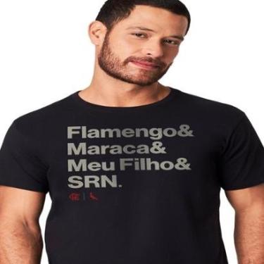 Imagem de Camiseta Flamengo Maraca Filho Reserva-Masculino