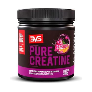 Imagem de Creatina Monohidrata 3VS Nutrition - Aumenta ATP (Energia muscular) - Desenvolve musculatura - Aumenta a síntese de proteinas - 100% creatina pura importada - 300 gr - Sabor Açaí/Uva