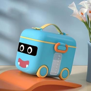 Imagem de Porta Leite Em Pó Para Bebe Infantildosador E Nivelador 180g (AZUL)