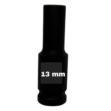 Imagem de Soquete de Impacto Sextavado Longo 13mm com Encaixe 1/2 Pol - Sigma Tools