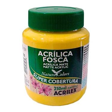 Imagem de Tinta Acrílica Fosca - Nature Colors Acrilex 250 ml Amarelo Ouro - 505