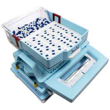 Imagem de Encapsuladora Semi-automática 120 Capsulas N0 A0 Azul Manipu