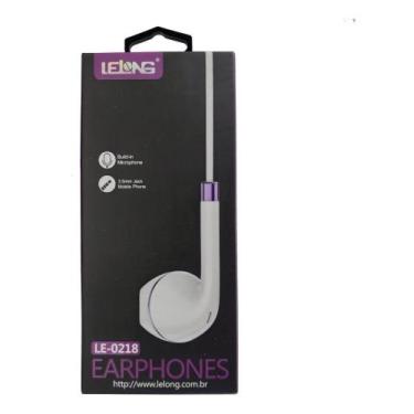 Imagem de Fone De Ouvido Lelong Original Le-0218 Com Microfone - Sem Ruído - Xie